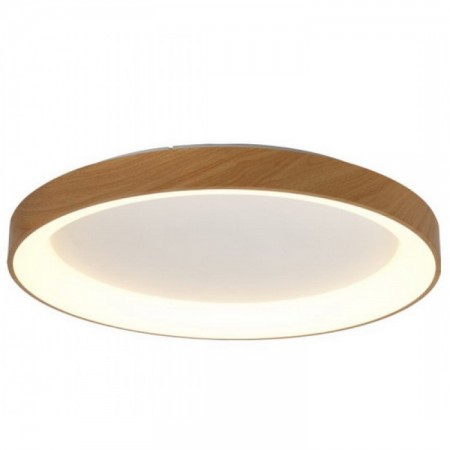 Plaf N De Techo Led Mantra Niseko Ii Madera Cm W Cct Dimable