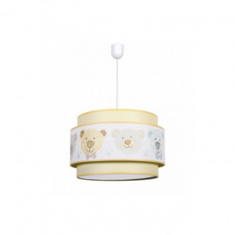 Lampe pour enfants Panda Yellow 1 Light