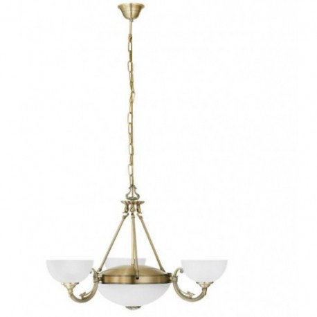 Savoy Lampe Bronze 5 Lumières - 3 bras