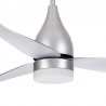 Ventilateur de plafond Fabrilamp Asifa Silver DC Moteur avec contrôle 112cm