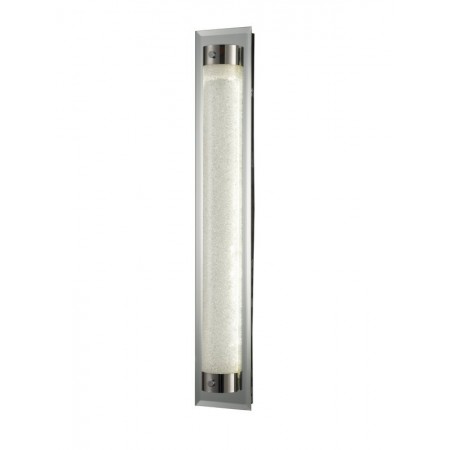 Aplique de Pared LED Mantra Tube Cromo Luz Neutra 21W