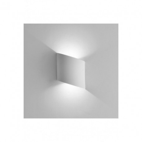 Aplique de Pared LED Mantra Sochi Blanco Luz Cálida 6W