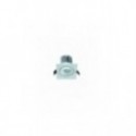 Downlight LED Empotrable LED Mantra Formentera Blanco Mate Basculante Luz Cálida 7W Cuadrado