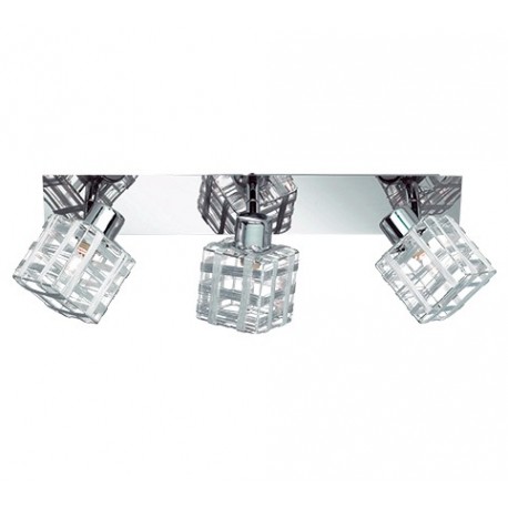 Spotlight Strip Trio Jail Chrome 3 Ampoules G9 40cm