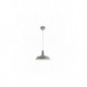 Suspension Trio Will Grey 1 Bulb E27 36cm