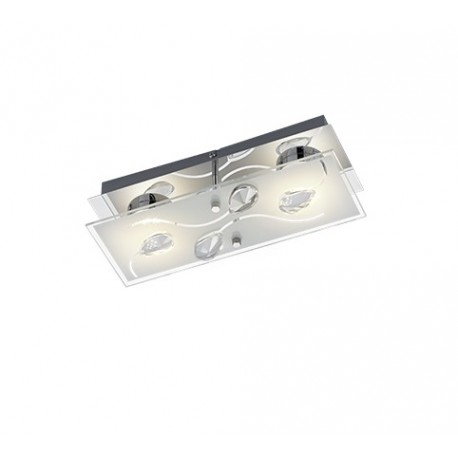 Applique Led Trio Eris Cristal 10W Lumière Chaude