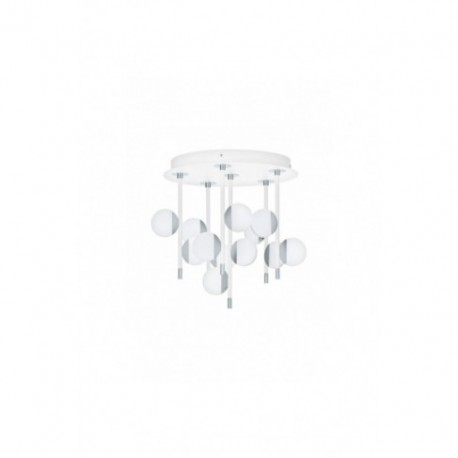 Plafonnier LED EGLO Olindra Blanc Lumière Chaude Dimmable 24W