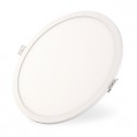 Downlight LED Empotrable Blanco 18W Redondo 22,5cm Luz Neutra Perfil Estrecho