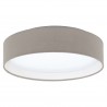 Plafonnier LED EGLO Pasteri Gris Marron Lumière Chaude 11W 32cm