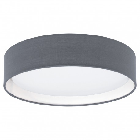 Plafonnier LED EGLO Pasteri Gris Lumière Chaude 11W 32cm