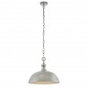 Suspension Vintage EGLO Easington Nickel Matte 1 Bulb E27 50cm