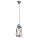 Suspension Vintage EGLO Bradford Silver 1 Bulb E27