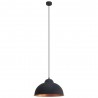 Suspension Vintage EGLO Truro 2 Noir 1 Ampoule E27