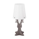 Lampe de Table Vintage EGLO Huntsham Grey 1 Ampoule E14