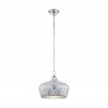 Suspension Vintage EGLO Saltash Chrome 1 Ampoule E27 44,5cm