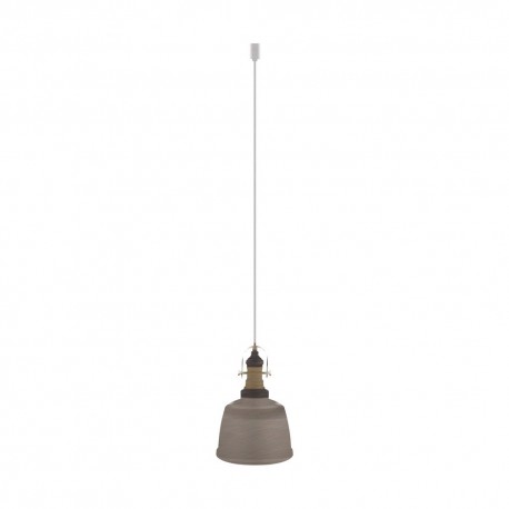 Suspension Vintage EGLO Gilwell Black 1 Ampoule E27