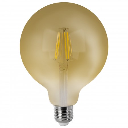 Ampoule ballon LED vintage avec filament 6W E27 9cm