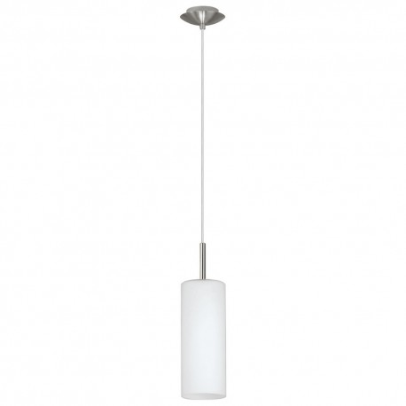 Suspension Eglo Troy 3 Nickel Matte 1 Ampoule E27 10,5cm