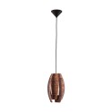 Suspension Vintage EGLO Mongu Brown 1 Bulb E27 19cm