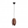 Suspension Vintage EGLO Mongu Brown 1 Bulb E27 19cm