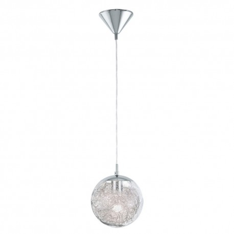 Suspension Eglo Luberio Chrome 1 Ampoule E27