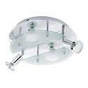 Plafonnier Eglo Cabo 1 Chrome 4 Ampoules GU10