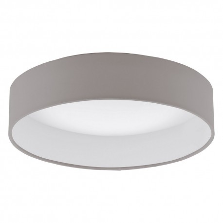 Plafonnier LED EGLO Palomaro Gris Marron Lumière Chaude 11W 32cm