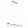 Suspension LED EGLO Ascolese Nickel Matte Warm Light 17W