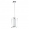 Suspension Eglo Loncino 1 Chrome 1 Ampoule E27 15cm