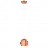 Suspension Eglo Rocamar Cobre 1 Ampoule E27 19cm