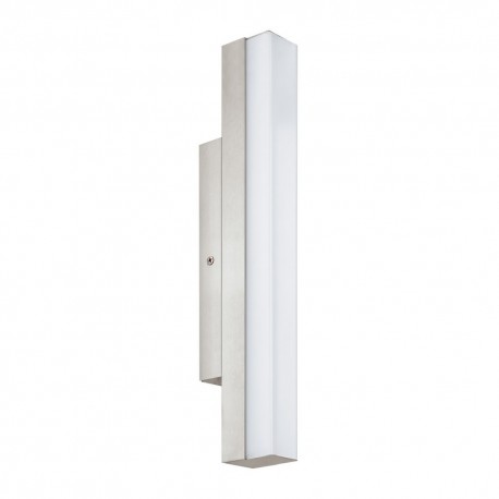 Aplique de Baño para Espejo LED Eglo Torretta Níquel Mate Luz Neutra 8W