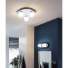 Plafonnier pour LED Salle de Bain EGLO Mosiano Chrome Warm Light 3W