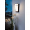 Aplique de Pared Exterior LED Eglo Breganzo 1 Antracita Luz Cálida 5W