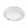 Plafonnier LED EGLO Capasso Blanc Lumière Chaude 18W