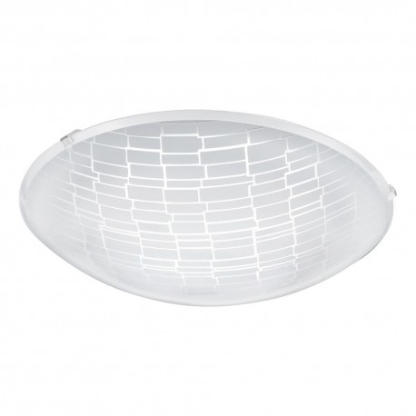 Plafón de Techo LED Eglo Malva 1 Blanco Luz Cálida 11W 31,5cm