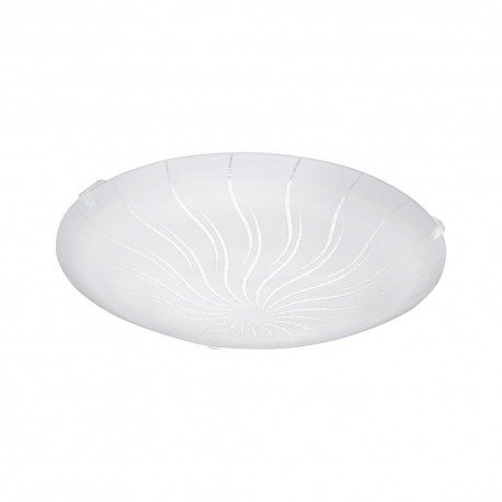 Plafón de Techo LED Eglo Margitta 1 Blanco Luz Cálida 11W 25cm