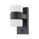 Aplique de Pared Exterior LED Eglo Atollari Antracita Luz Cálida 12W