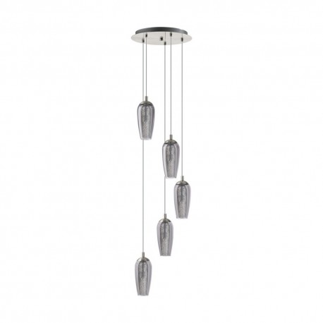 Suspension Eglo Farsala Nickel Mate 5 Ampoules G9