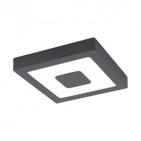 Lampe d’extérieur pour mur ou plafond LED EGLO Iphias Anthracite Warm Light 16W