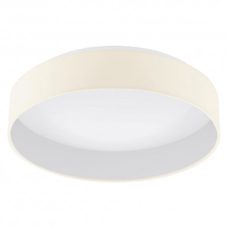 Plafonnier LED EGLO Palomaro 1 Blanc Lumière Chaude 18W 40.5cm