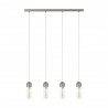 Suspension Eglo Zacharo Nickel Matte 4 Ampoules E27