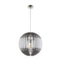 Suspension de lampe EGLO Olmero Nickel Mate 1 Ampoule E27 70cm