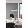 Suspension Eglo Connect LED Moneva-C Noir Dimmable Light 27W