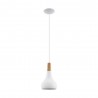 Suspension Eglo Sabinar Blanc 1 Ampoule E27 18cm