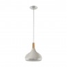 Suspension Eglo Sabinar Argent 1 Ampoule E27 28cm