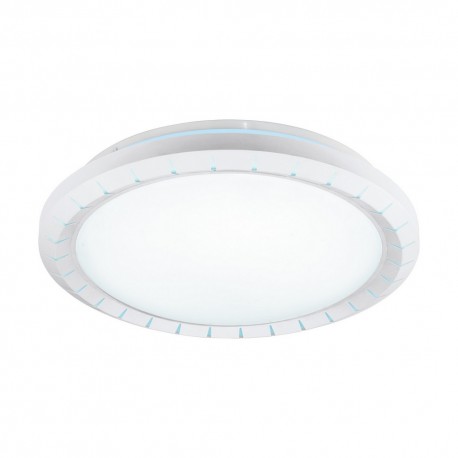 Plafón de Techo LED Eglo Gusama Blanco Luz Regulable 18W