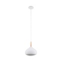 Suspension Eglo Connect LED Comba-C Blanc Dimmable Light 18W