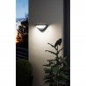 Aplique de Pared Exterior LED Eglo Belcreda Antracita Luz Cálida 9W