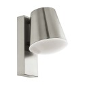 Aplique de Pared Exterior Eglo Connect Eglo Caldiero-C Níquel Mate 1 Bombilla E27