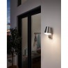 Aplique de Pared Exterior Eglo Connect Eglo Caldiero-C Níquel Mate 1 Bombilla E27